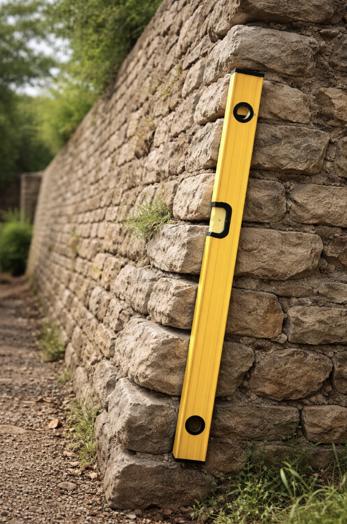 Consolider un mur en pierre qui penche